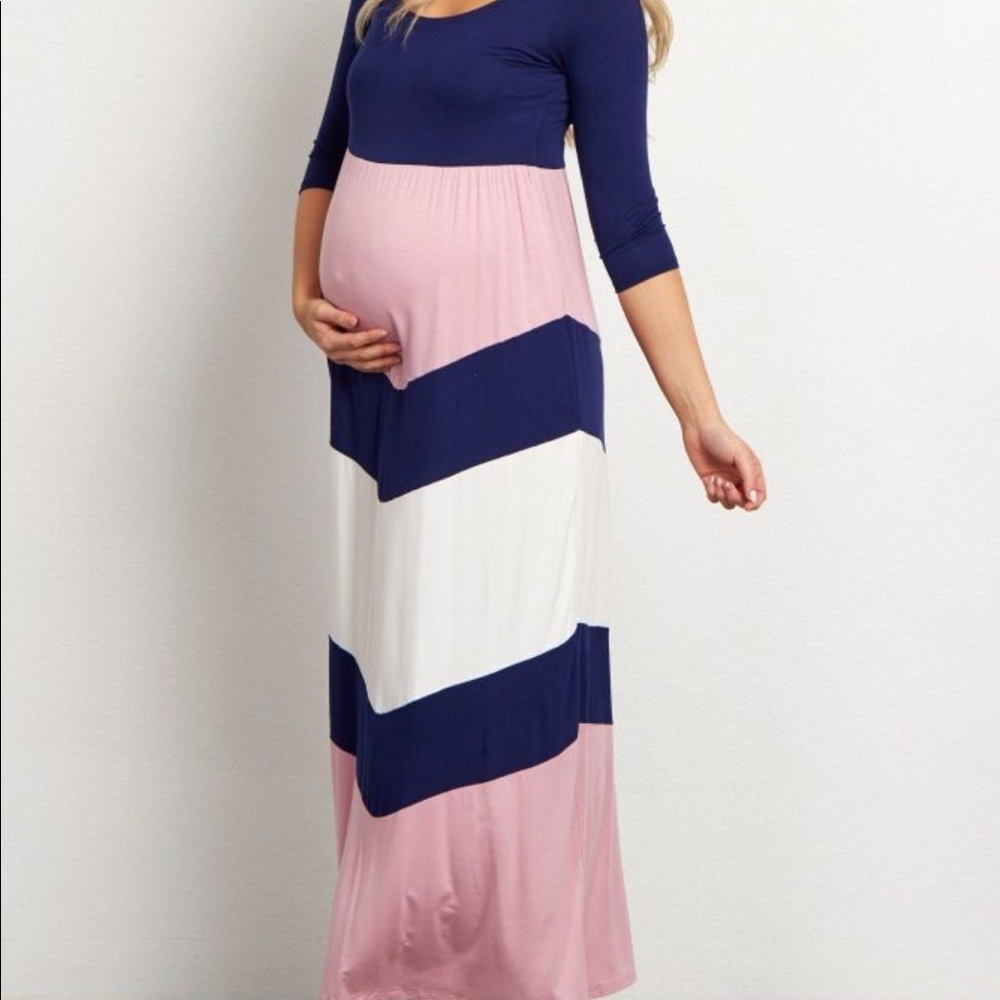 Pinkblush Maternity Maxi dress